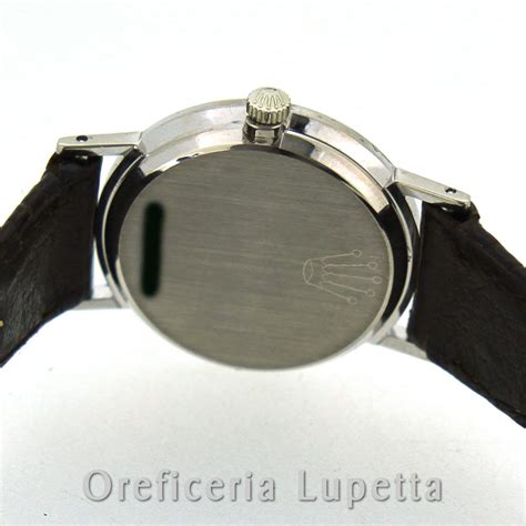 Rolex Cellini lady 3600 manuale oro 750 1980